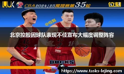 北京控股因球队表现不佳宣布大幅度调整阵容